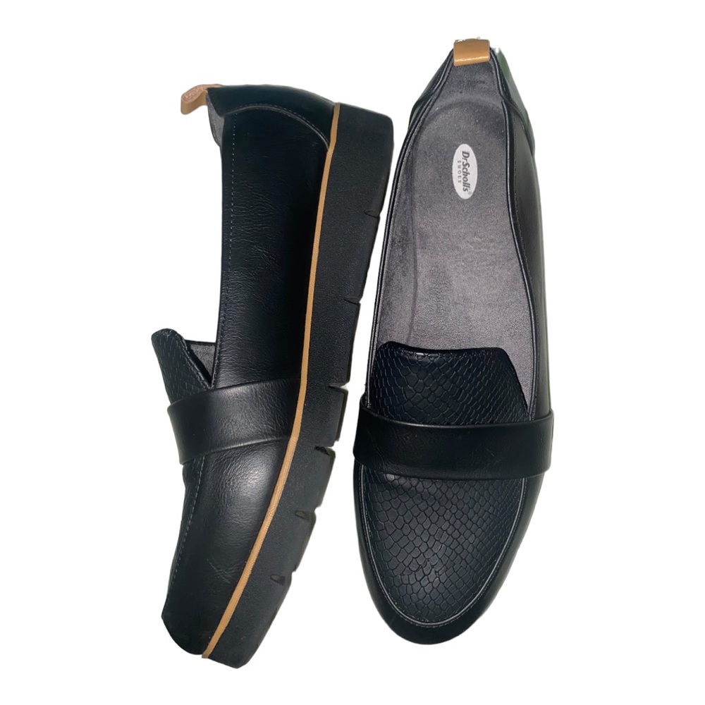 Dr. Scholl’s Webster Women’s Black Slip On Loafers with Foam Technology Size 11